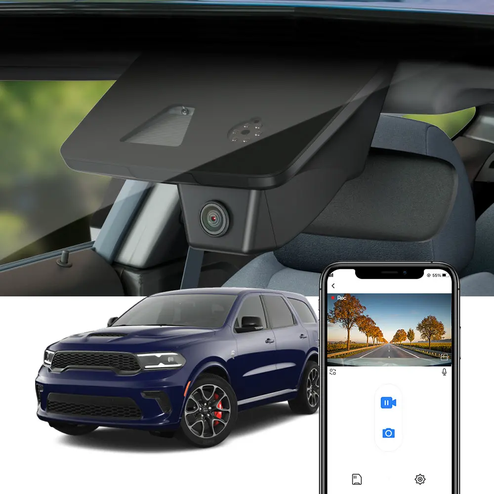 Fitcamx Dash Cam For Dodge Durango 2021-2026 1