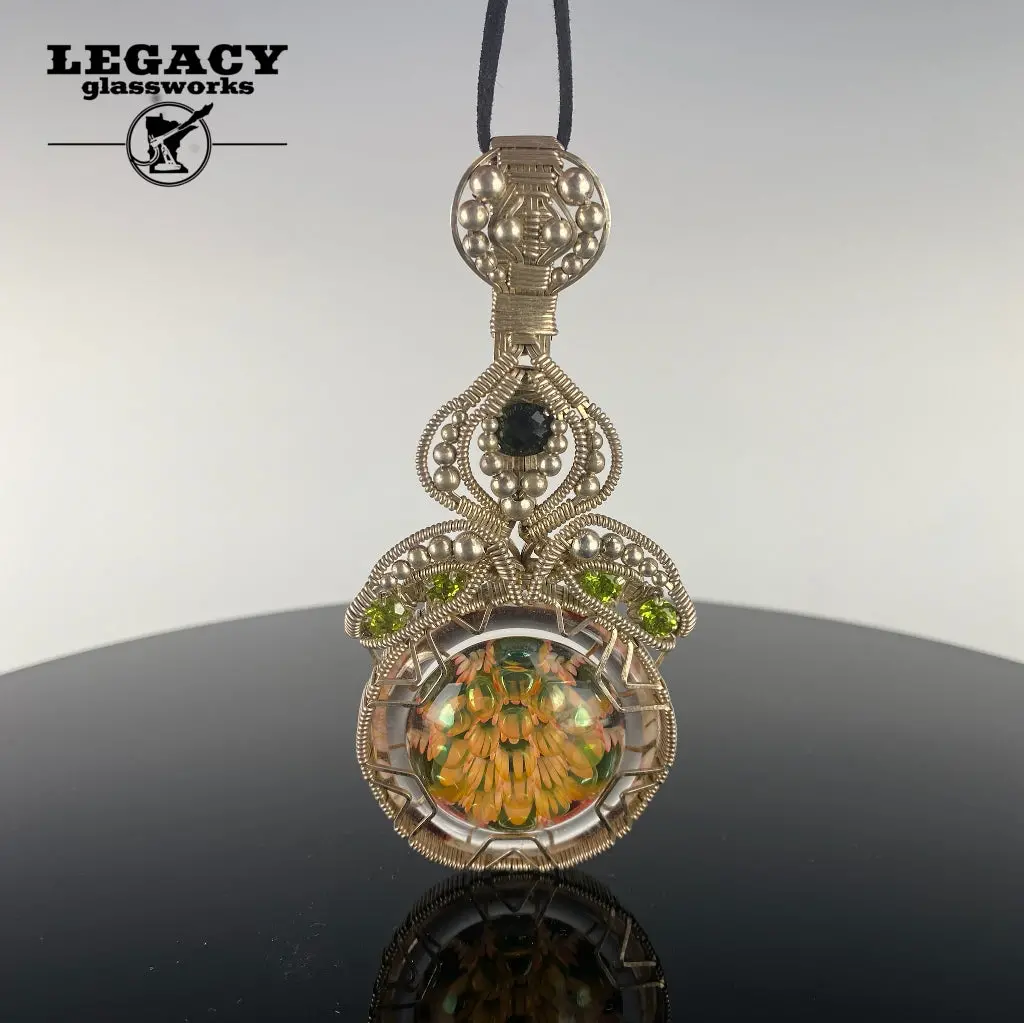 Eusheen X Jason Burruss Wire Wrap Collab Pendant 1