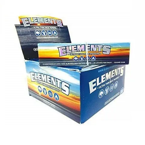 Elements Rice Rolling Papers Connoisseur King Size 1