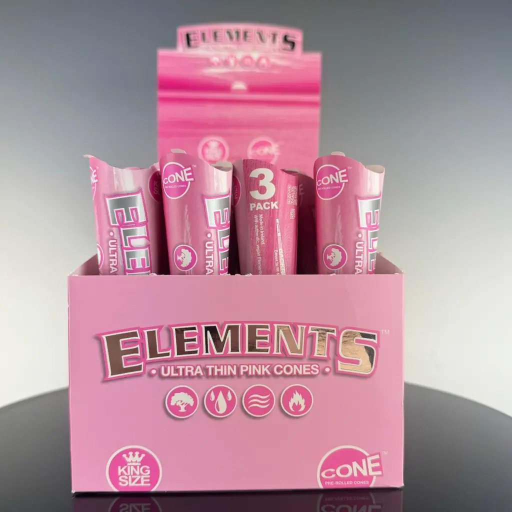 Elements King Size Pink Cone 1