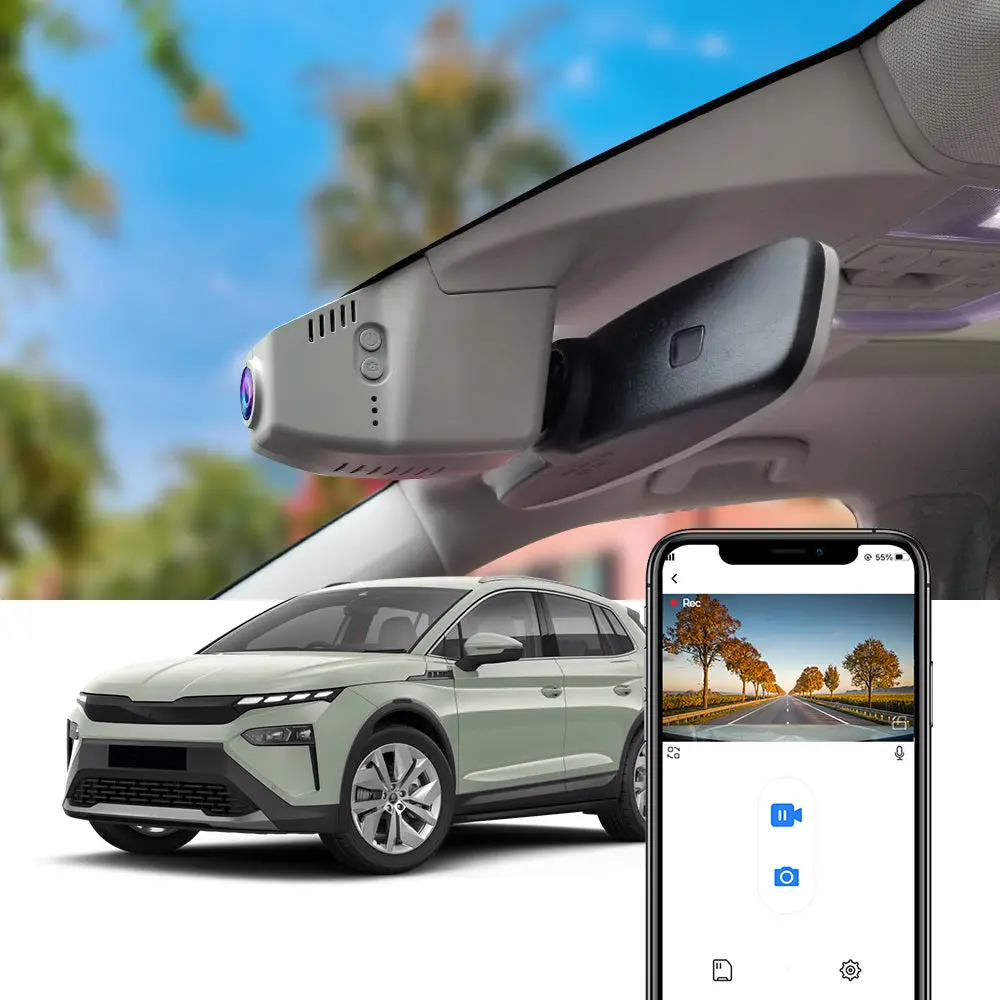 Fitcamx Dash Cam For Skoda Elroq 2025 2026 1