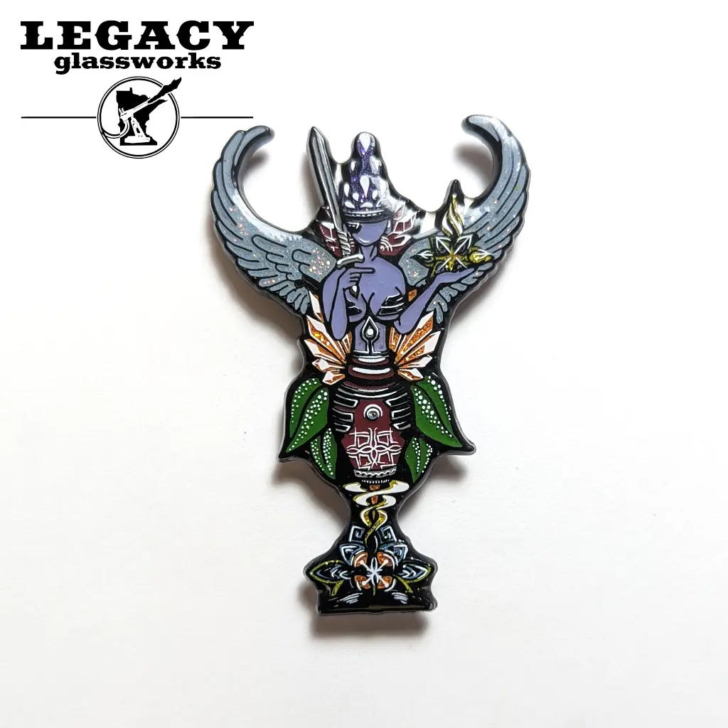 Entheos Vibrations X Tbenzart Enamel Pin 1