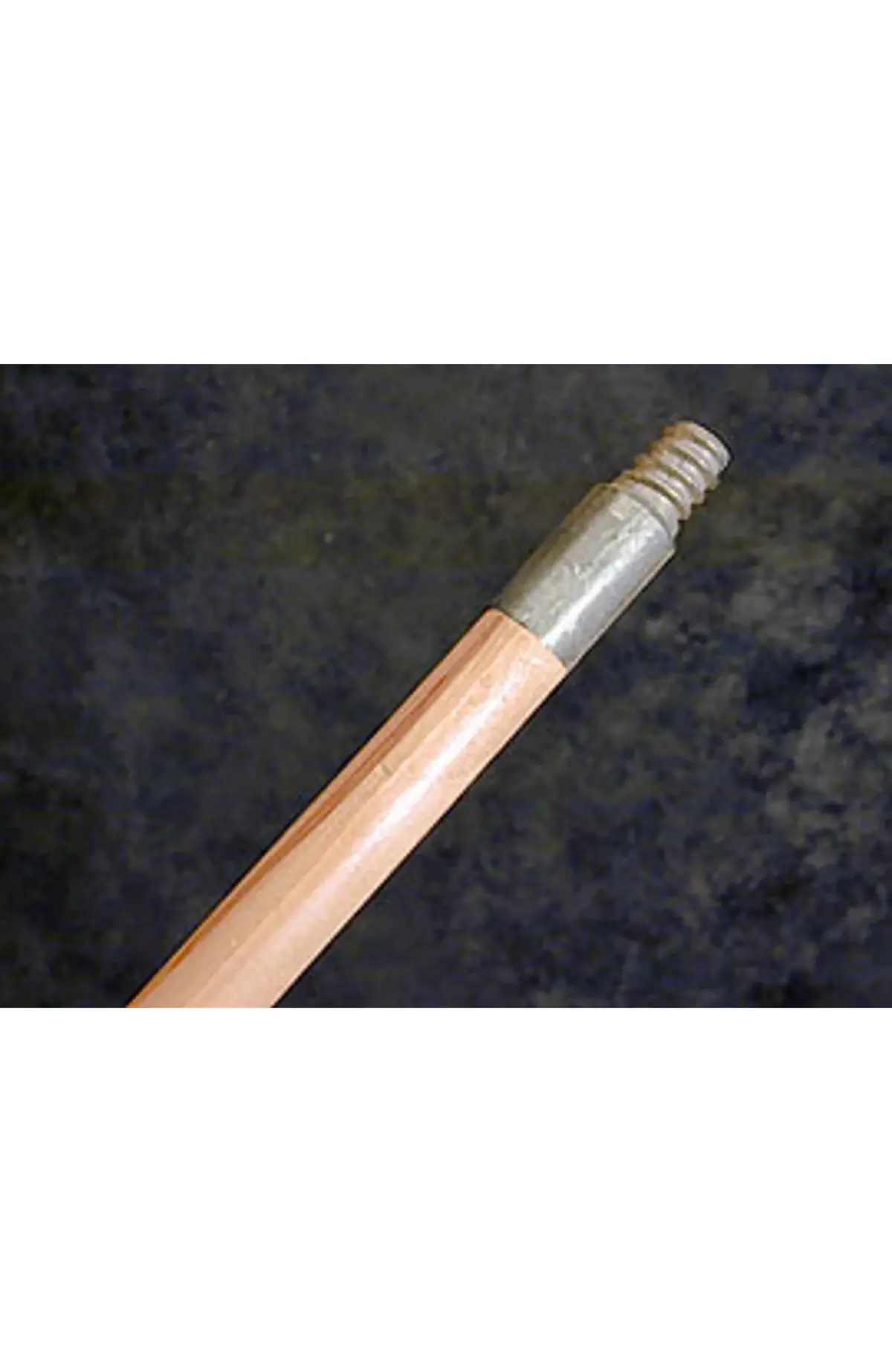 Braun Brush - Handle 48" 15/16" Dia. Metal Tip Laquer Finish - F48 1