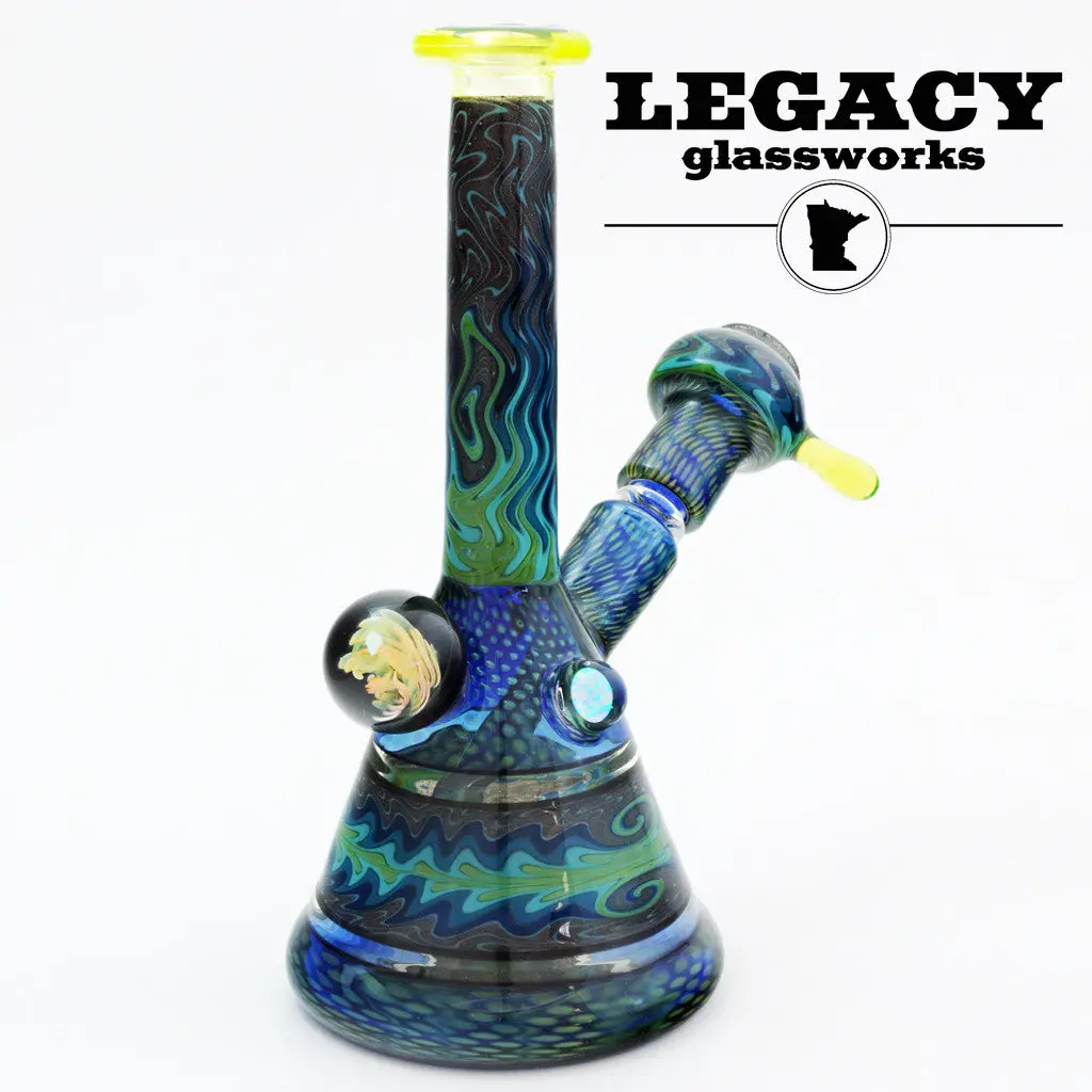 Firekist X Crux Snakeskin Beaker 1