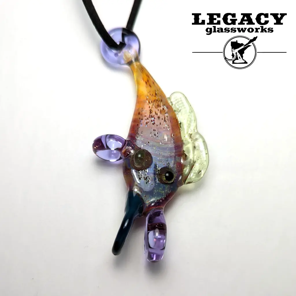Fozz Glass Fishing Lure Pendant 1