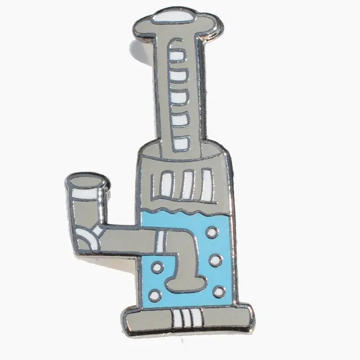 Focused God Fractal Rig Hat Pin 1