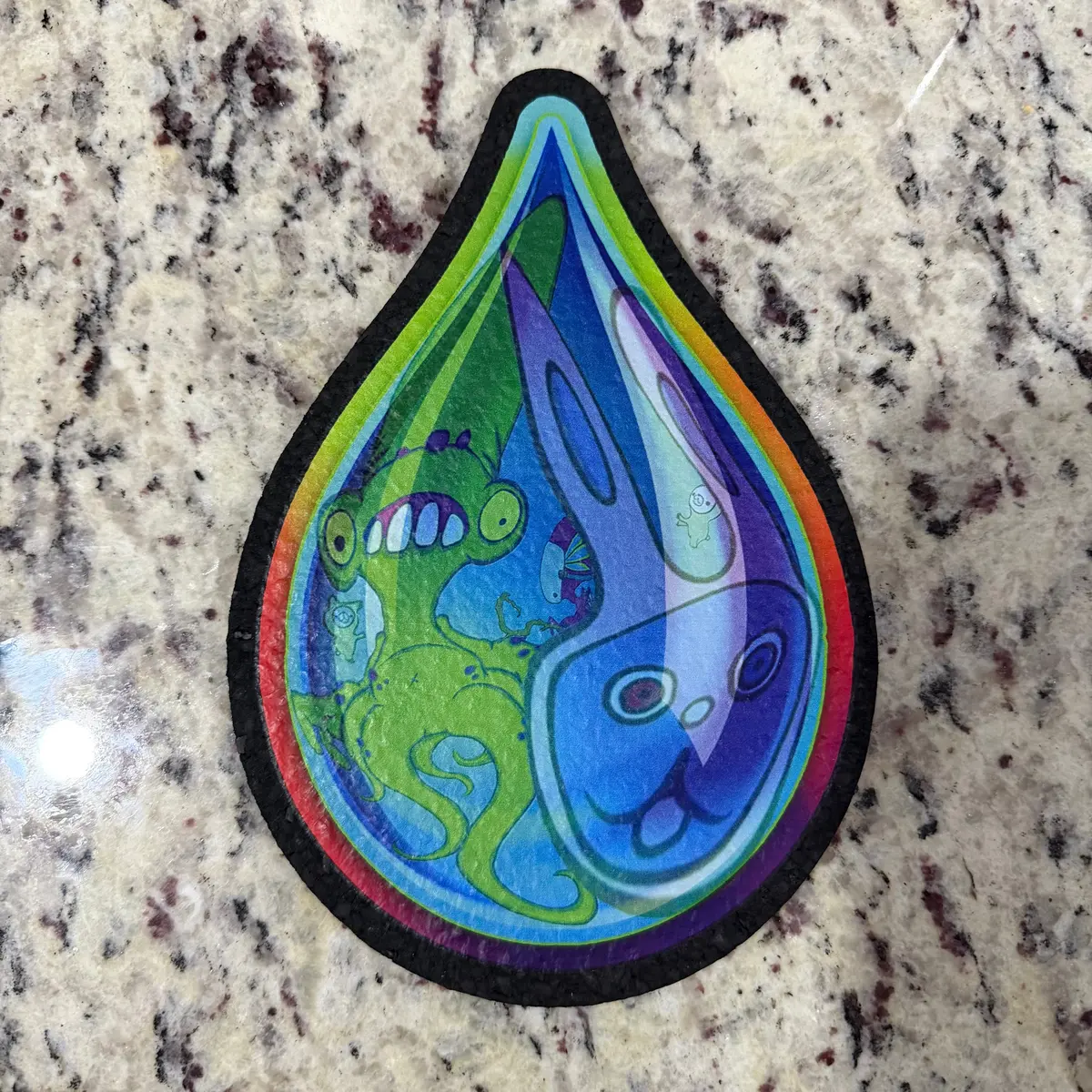 “Drops Of Color” Moodmat 1