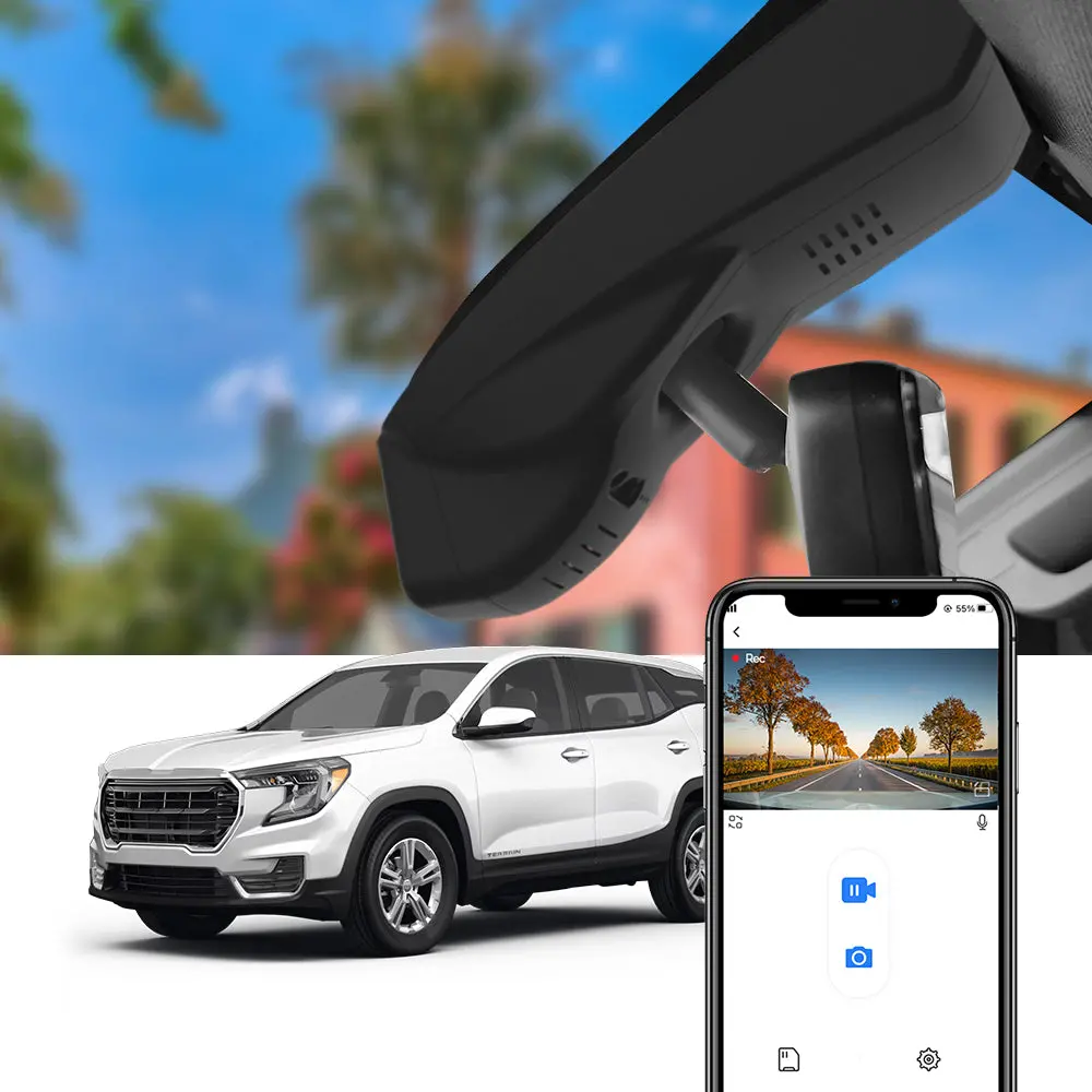 Fitcamx Dash Cam For Gmc Terrain 2018-2024 1
