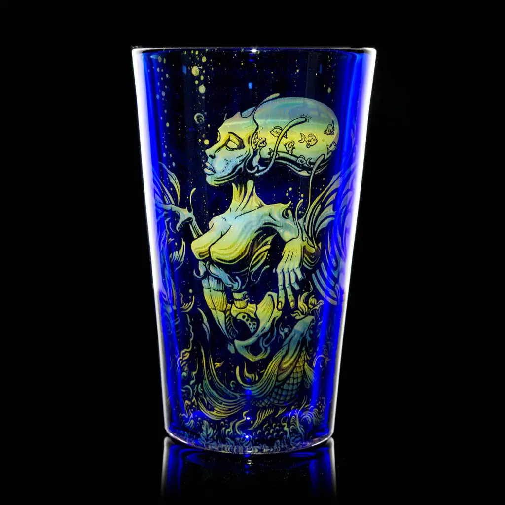 "Guardian" Mothership Pint Glass 1