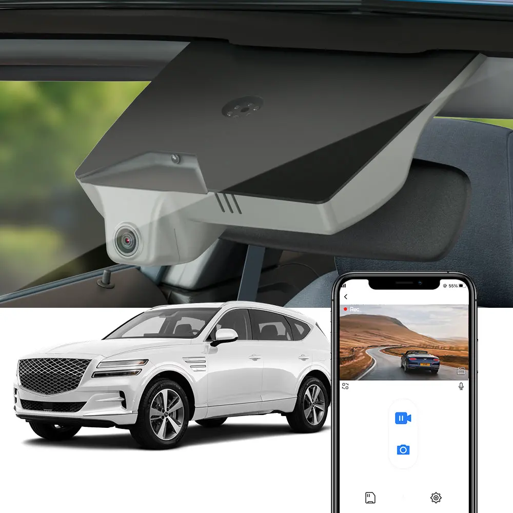 Fitcamx Dash Cam For Genesis Gv80 2021-2024 1