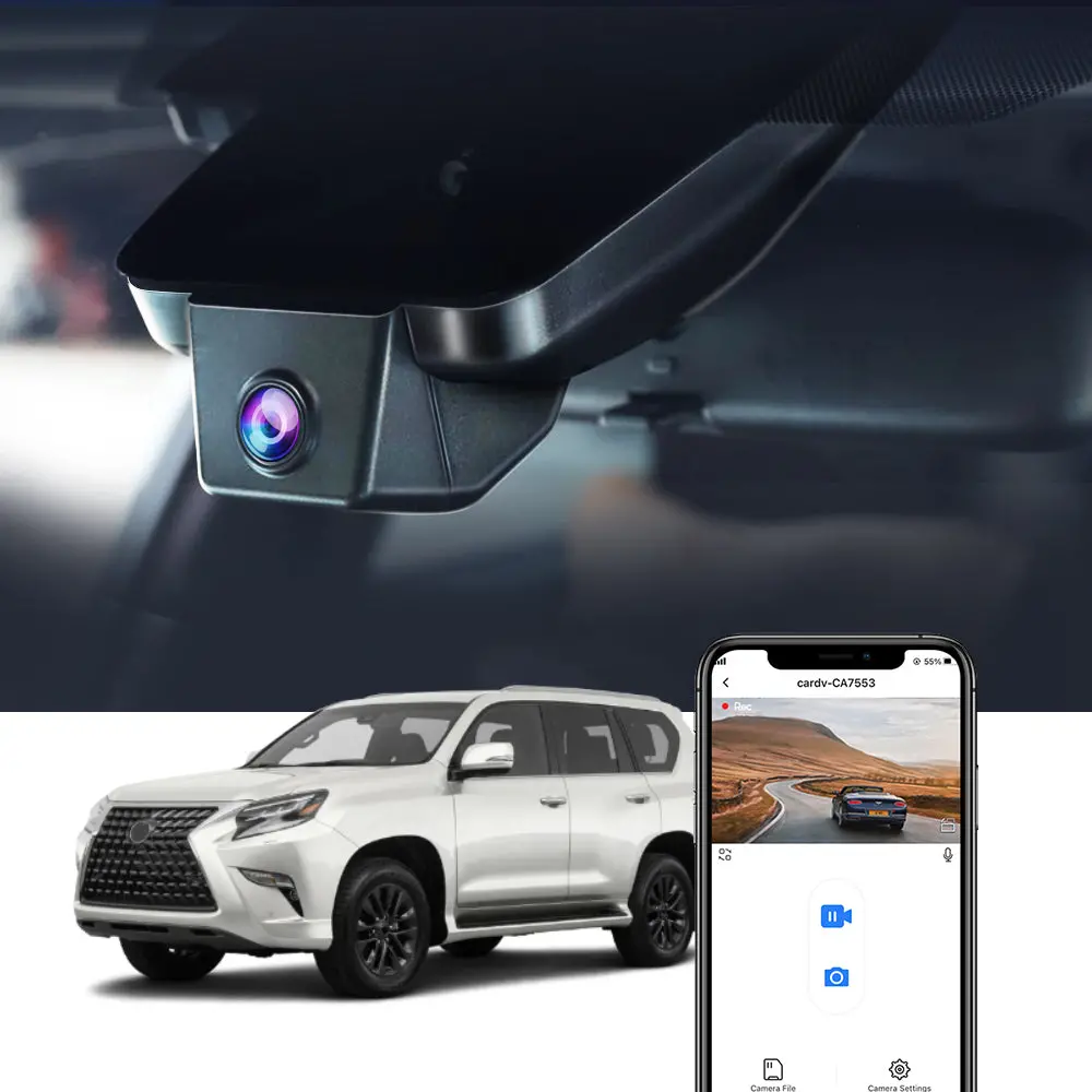 Fitcamx Dash Cam For Toyota Land Cruiser Prado 2020-2023 1