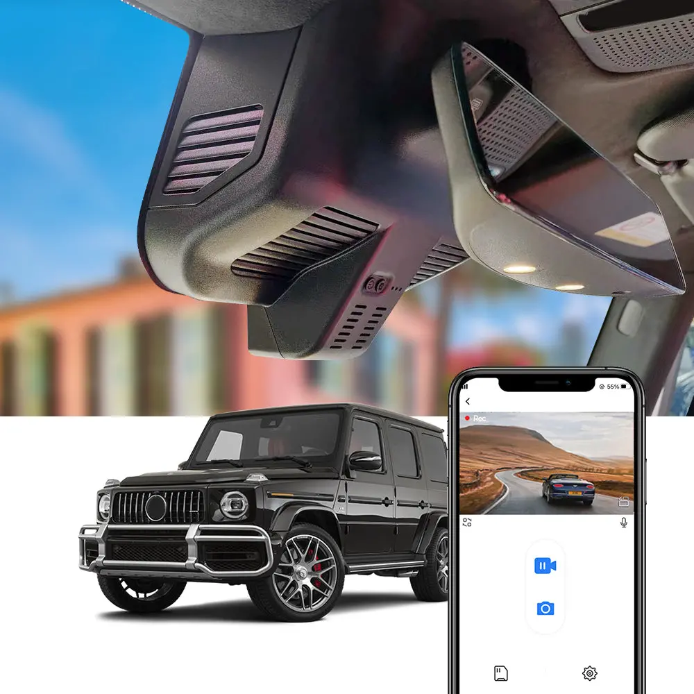 Fitcamx Dash Cam For Mercedes-Benz G-Class | Amg G-Class G63 1