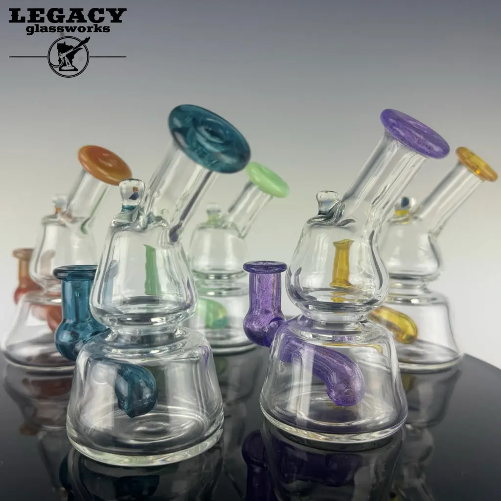 Garner Glass Layback Bubbler 1