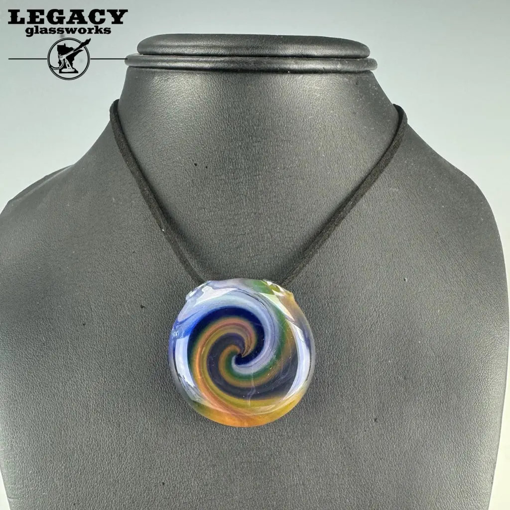 Garner Glass Fume Pendant 1