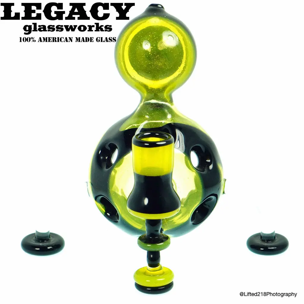 Glass Bros Lemon Drop Swiss Globe 1