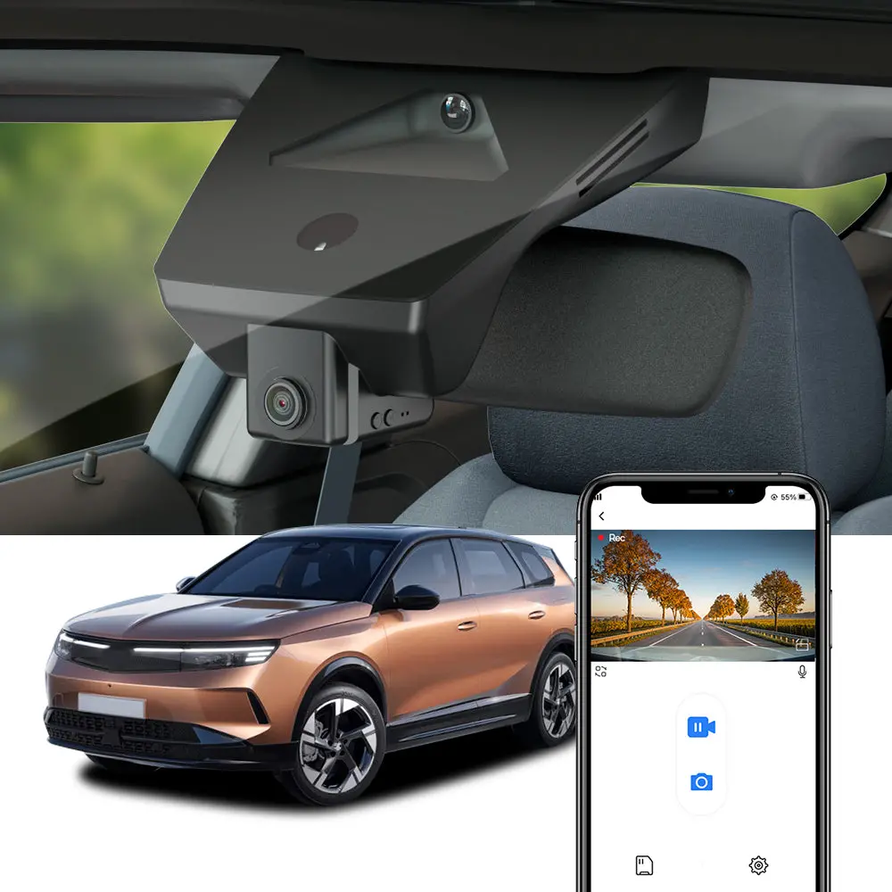 Fitcamx Dash Cam For Opel (Vauxhall) Grandland, Ev, Electric 2024-2026 1