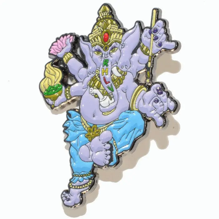 Greatful Ganesha Hat Pin 1