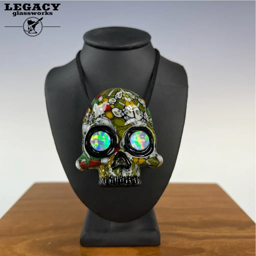 Akm X Groe Money Skull Pendant 1