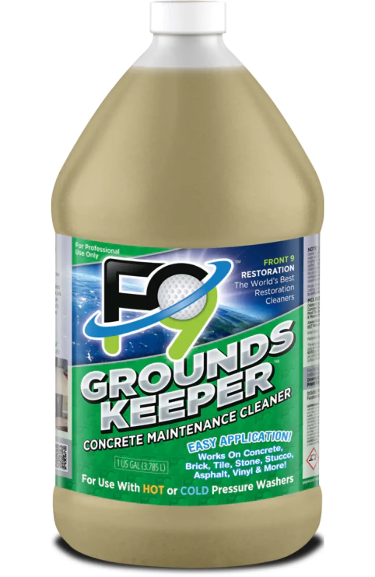 Front 9 - Groundskeeper - Concrete Maintenance Cleaner (You Choose) 1