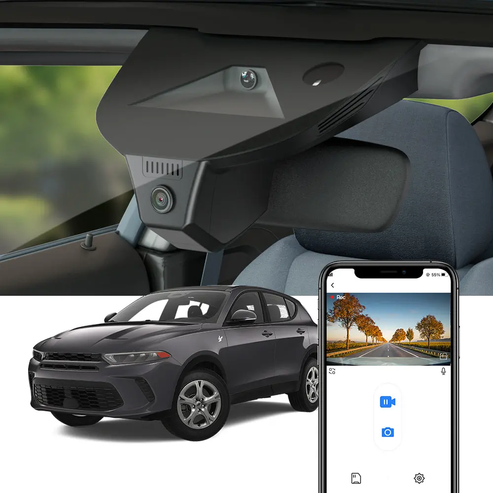 Fitcamx Dash Cam For Dodge Hornet 2023-2025 1