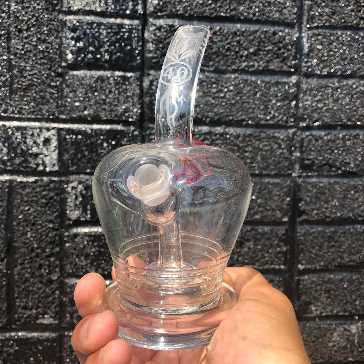 4.0 (Eric Ross) Clear Bubbler Mini Tube 1