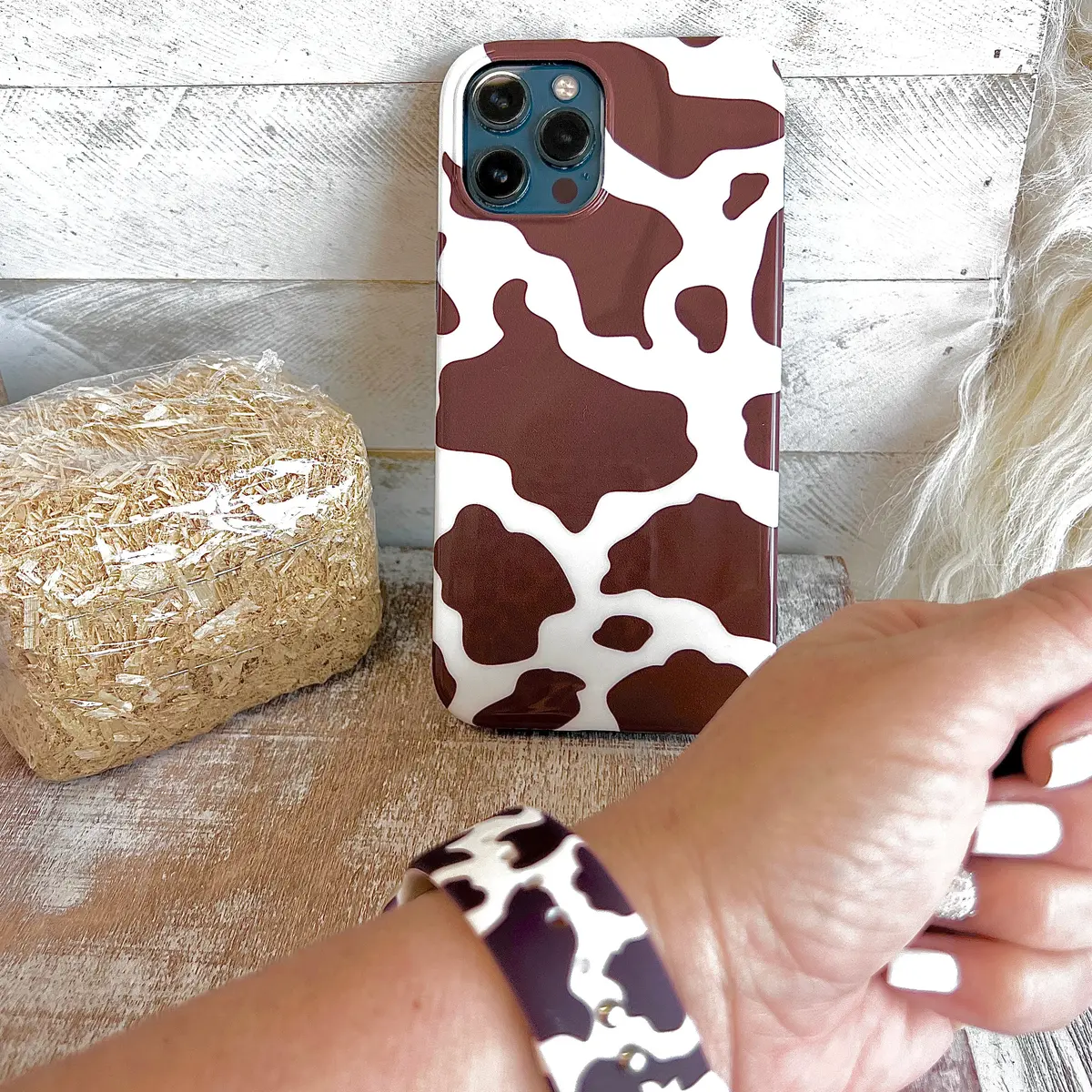 Nashville Cow Brown Phone Case For Iphone 1