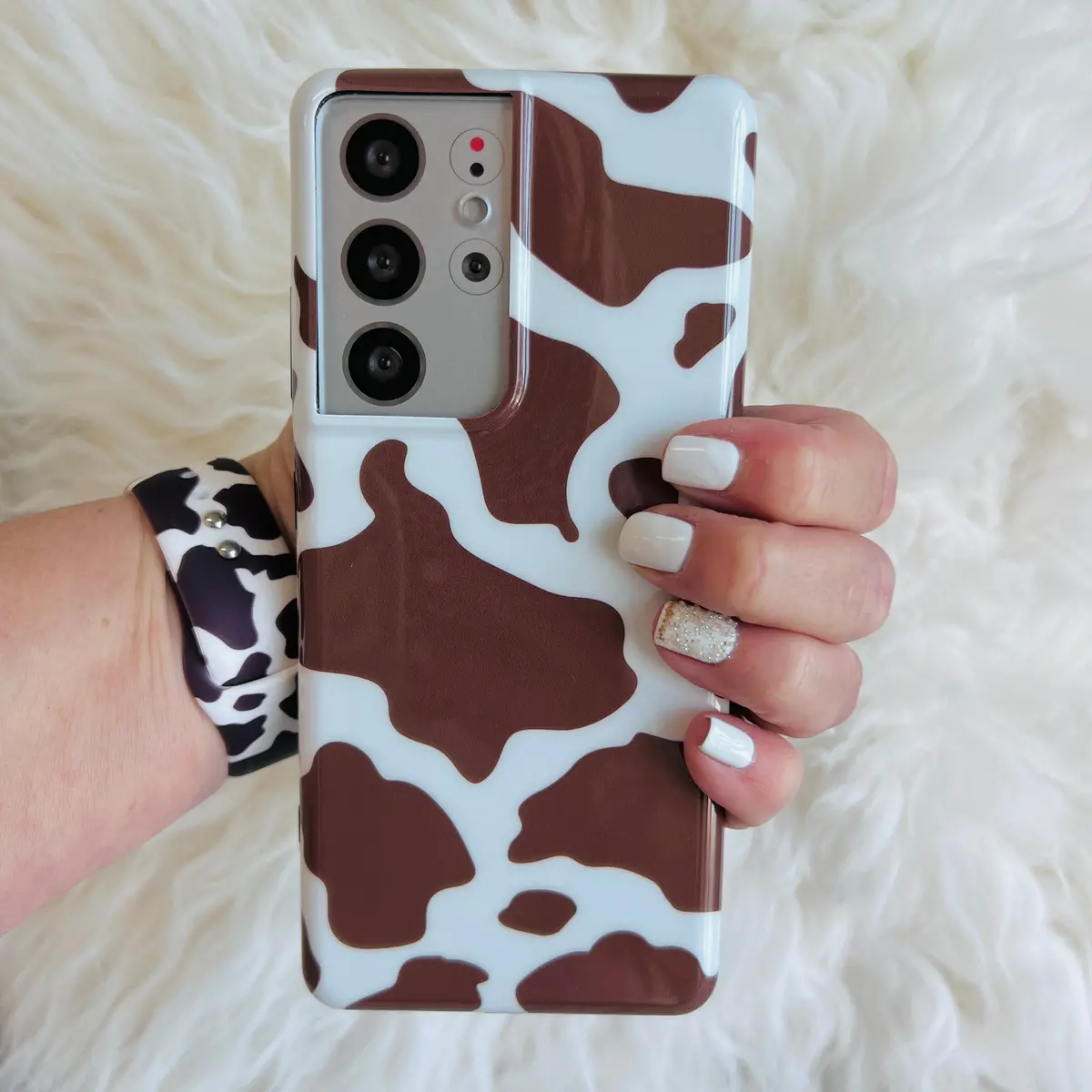 Nashville Cow Brown Case For Samsung Galaxy 1
