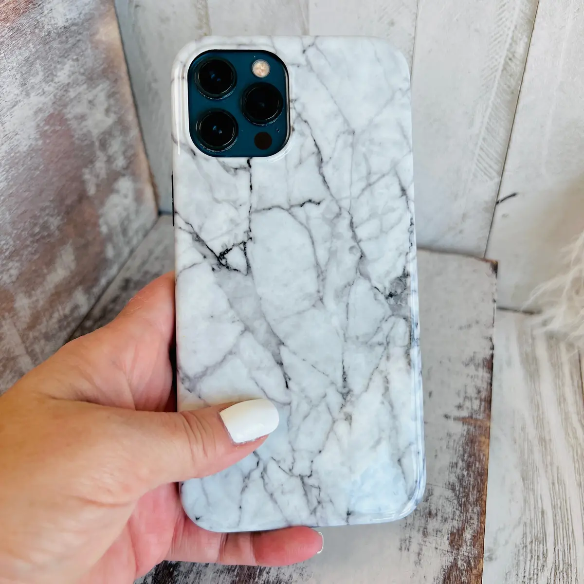 Grey Marble Case For Iphone 2