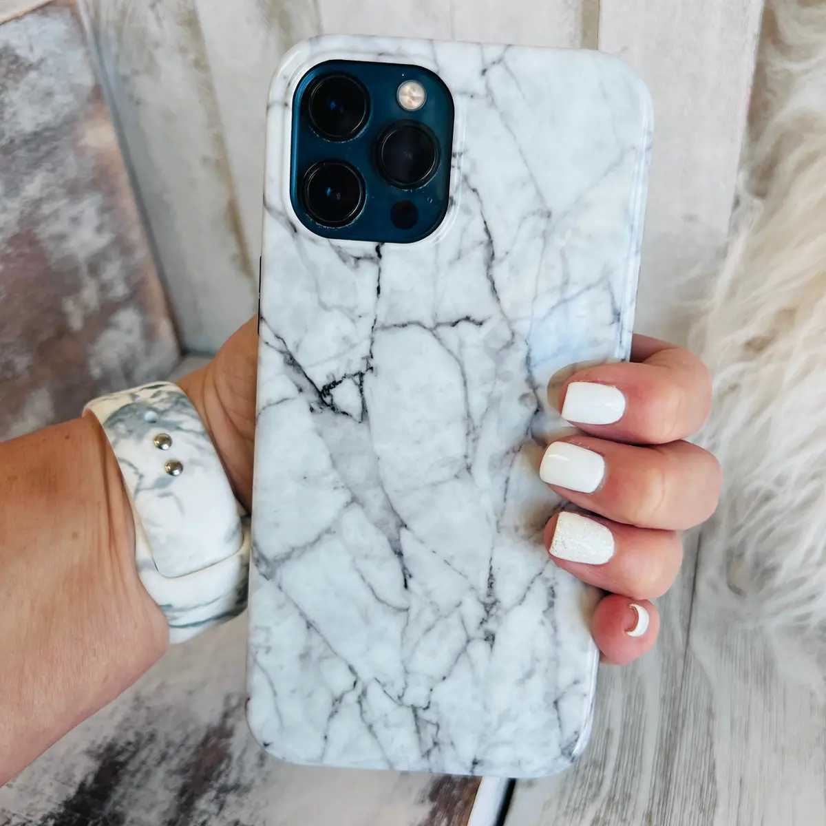 Grey Marble Case For Iphone 1