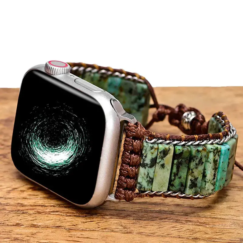 Boho-Amazonite Bracelet Band For Apple Watch 1