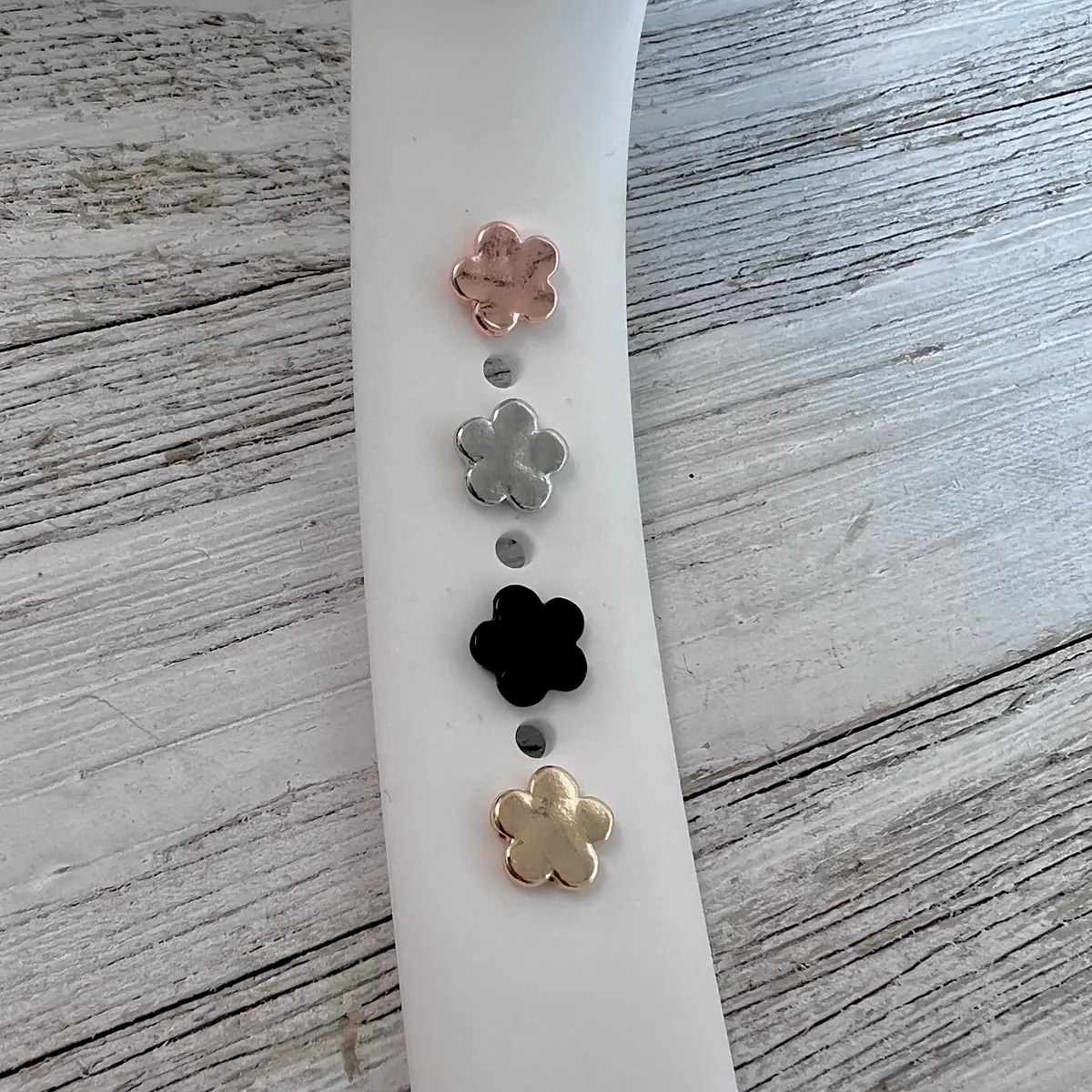 Band Charms 1Pc. Florets Multiple Colors Available 2