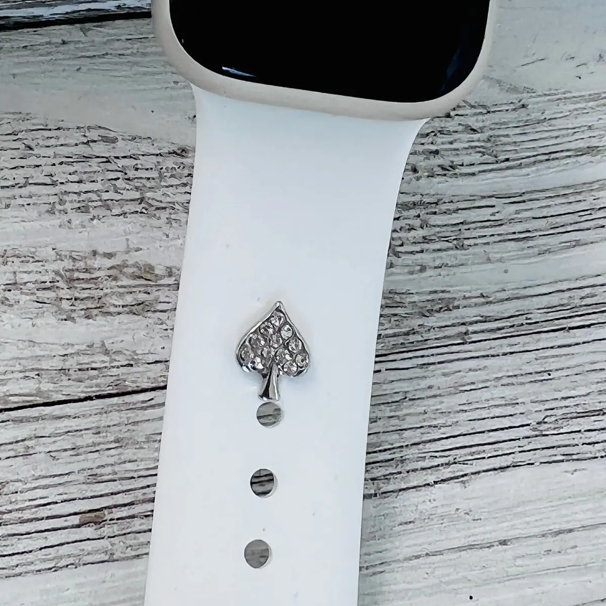 Band Charms 1Pc. Bling Spade Multiple Colors Available 2