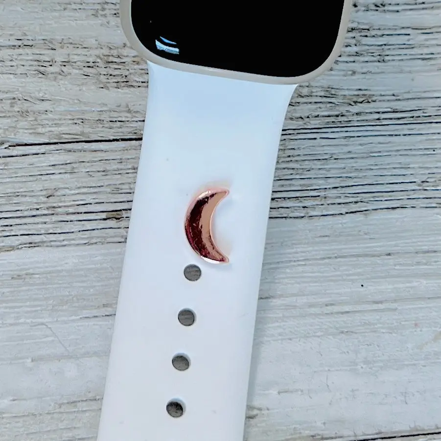 Band Charms 1Pc. Crescent Moon Multiple Colors Available 1