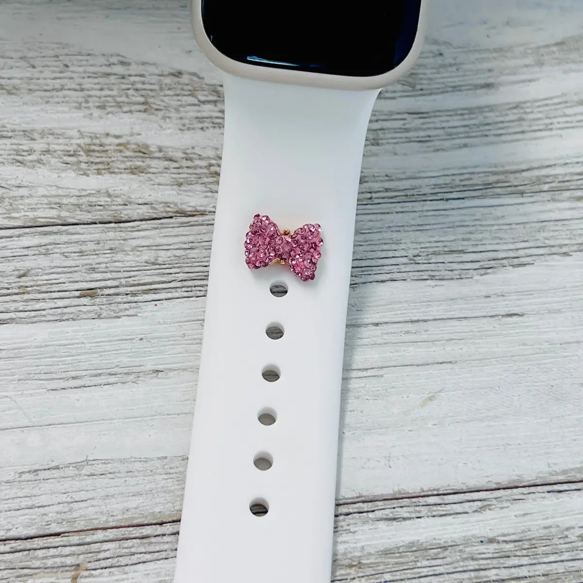 Band Charms 1Pc. Sparkly Bows Multiple Colors Available 2
