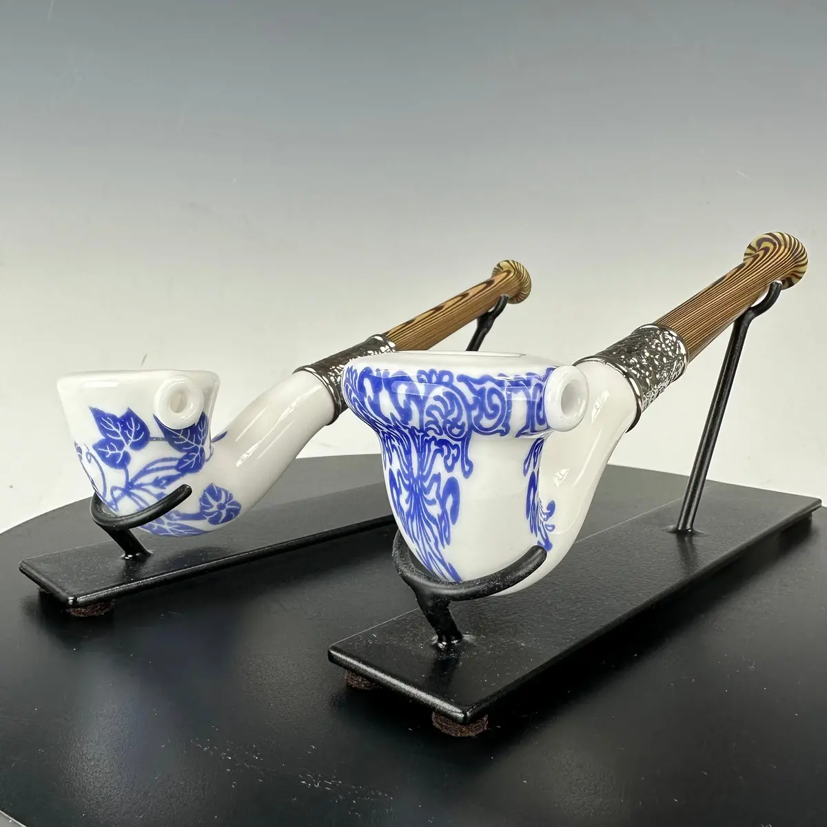 Kurt B Chinoiserie Sherlock With Wood Style Mouthpiece 1