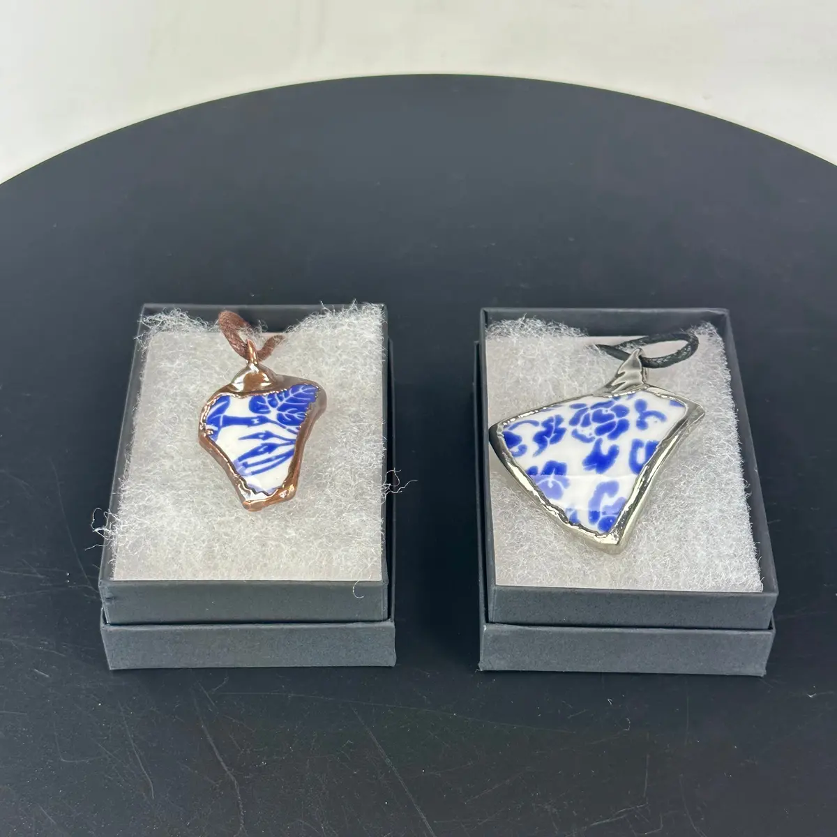 Kurt B Chinoiserie Broken Boro Pendant 1