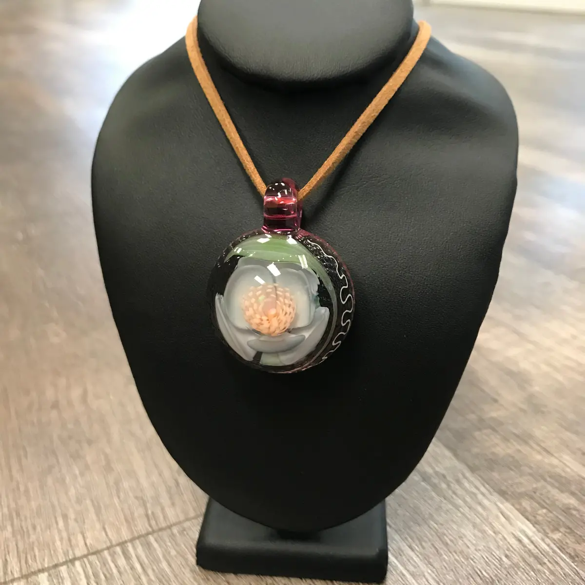 Jared Delong Flower Pendant 1