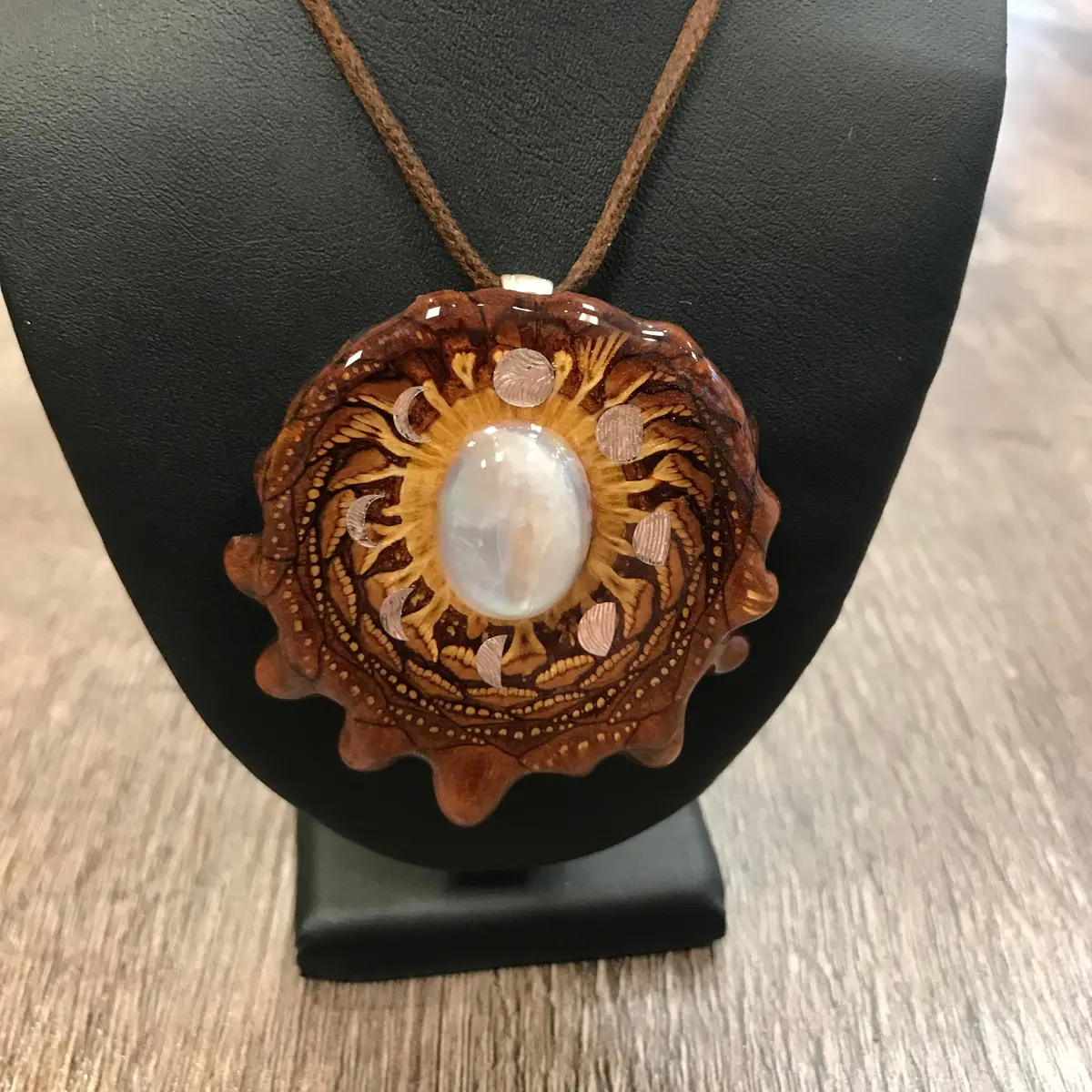 Third Eye Pinecone Pendant 1