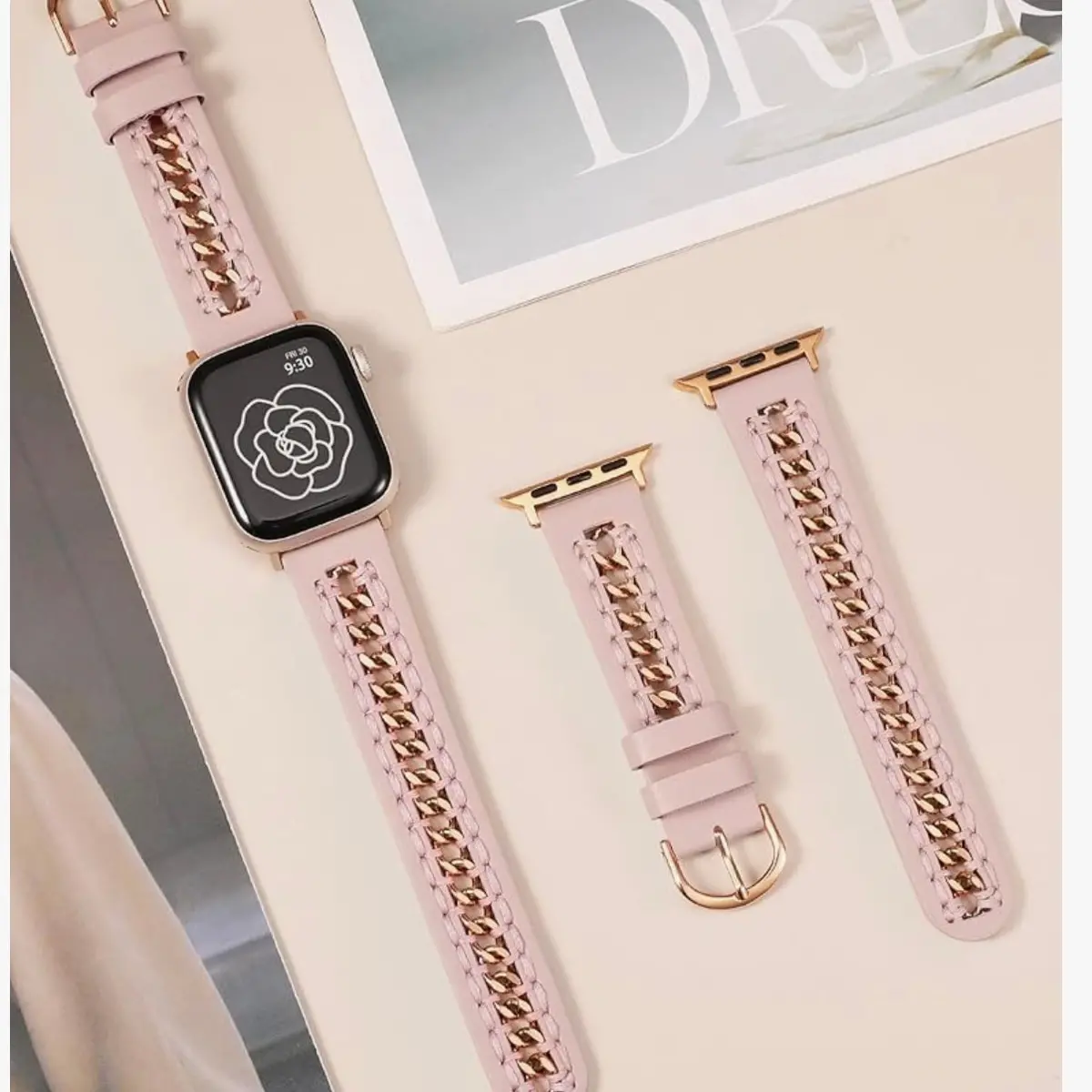 Western Weave Leather Band For Apple Watch Multiple Colors Available 1