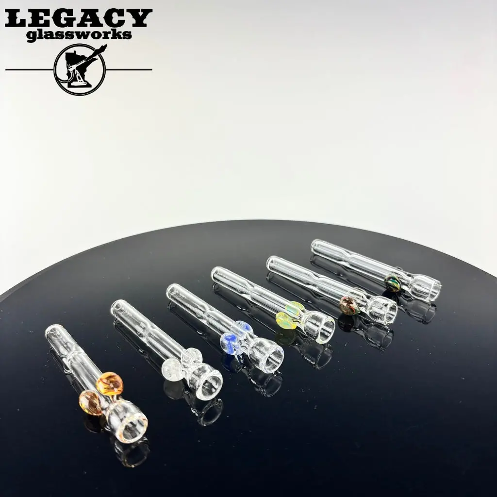 Homeblown Glass Clear Pinch Hitter 1
