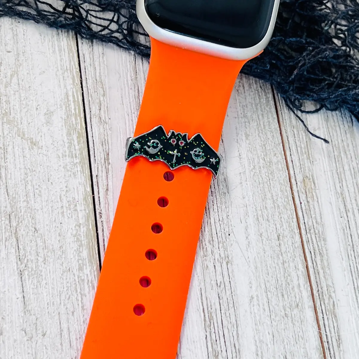 Band Charms 1Pc. Halloween Bat 1