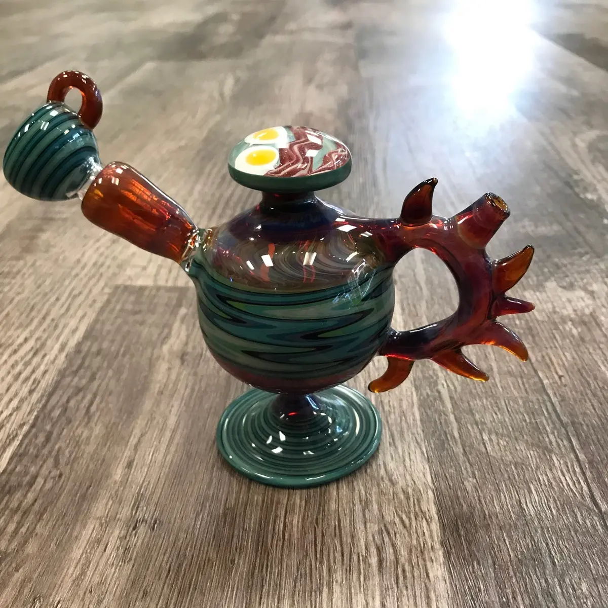 Chauncey X Glass Happy Breakfast Rig 1