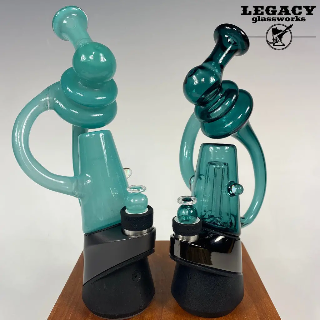 Eternal Flameworks Colored Recycler Puffco Peak Top 1