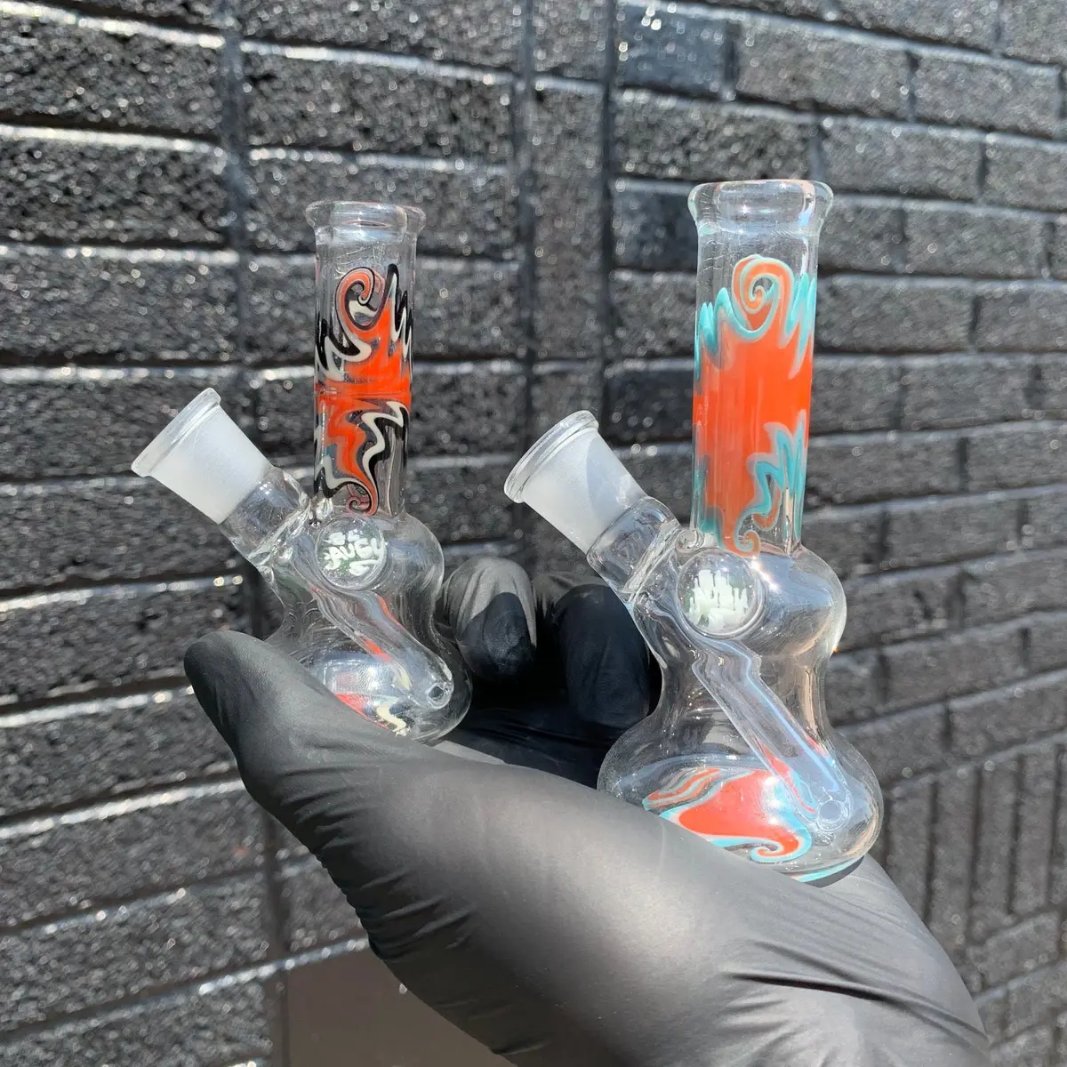 Augy Glass Wigwag Mini Tube 1
