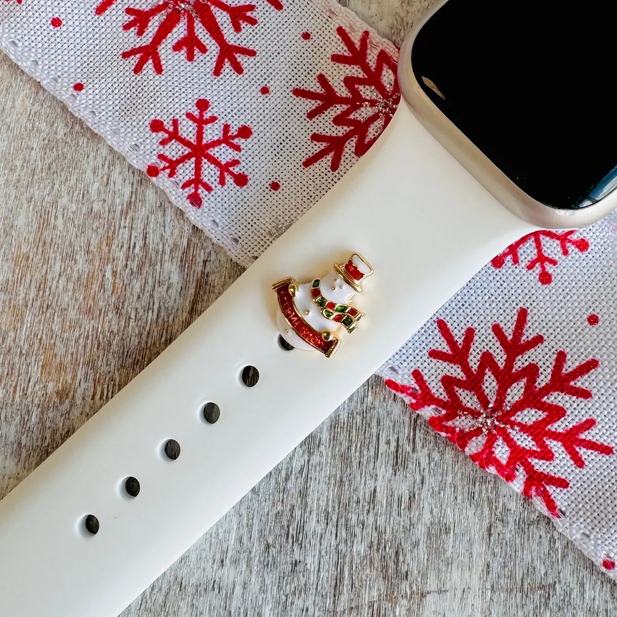 Band Charms 1Pc. Let It Snow Snowman 1