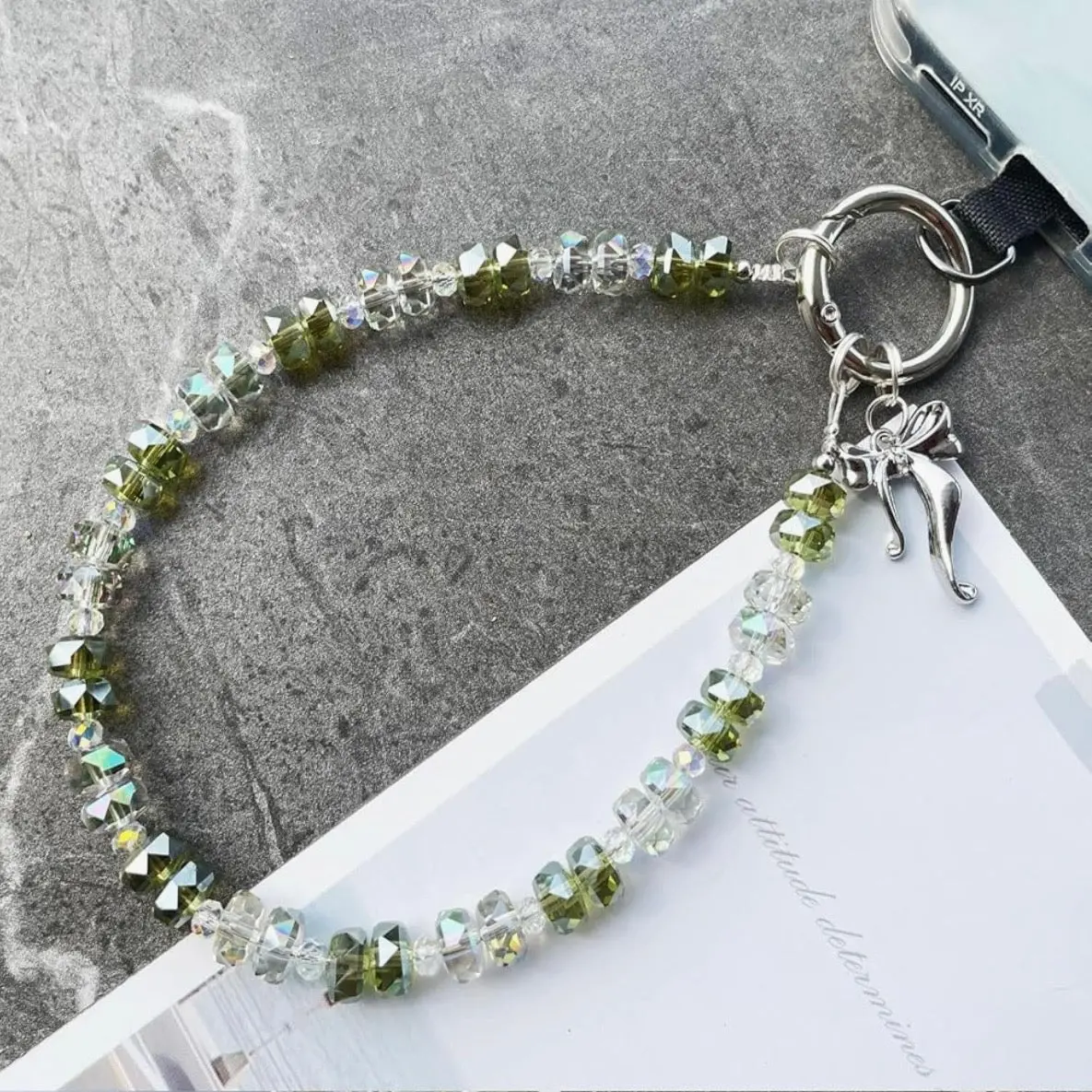 Bow & Bling Fancy Phone Charm 1