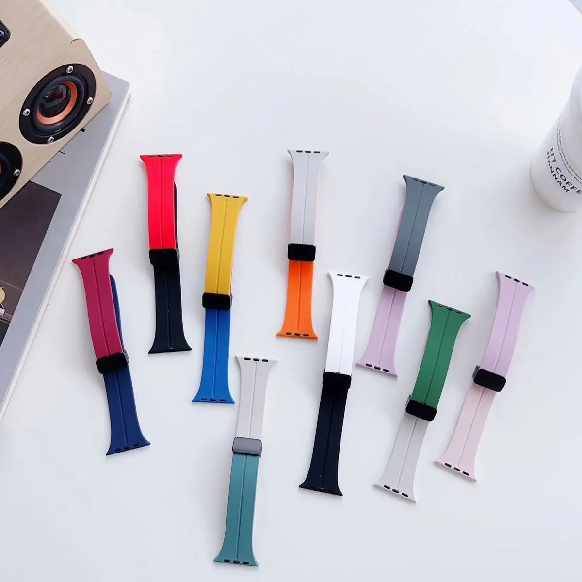 Colorpop Magnetic Silicone Sport Band For Apple Watch Multiple Colors Available 1