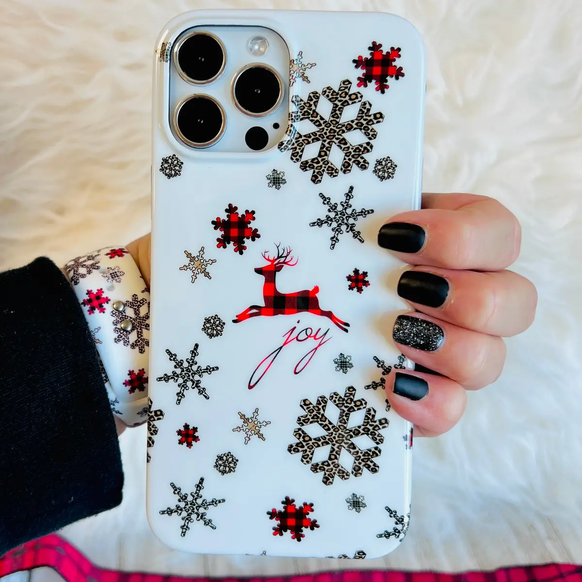 Deer Joy White Phone Case For Iphone 1