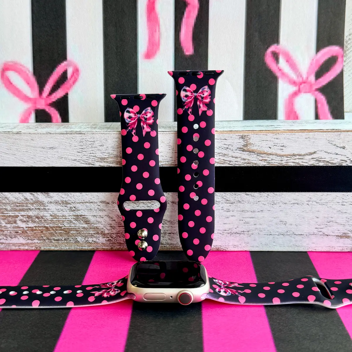 Sweet Spot Print Silicone Band For Apple Watch 1