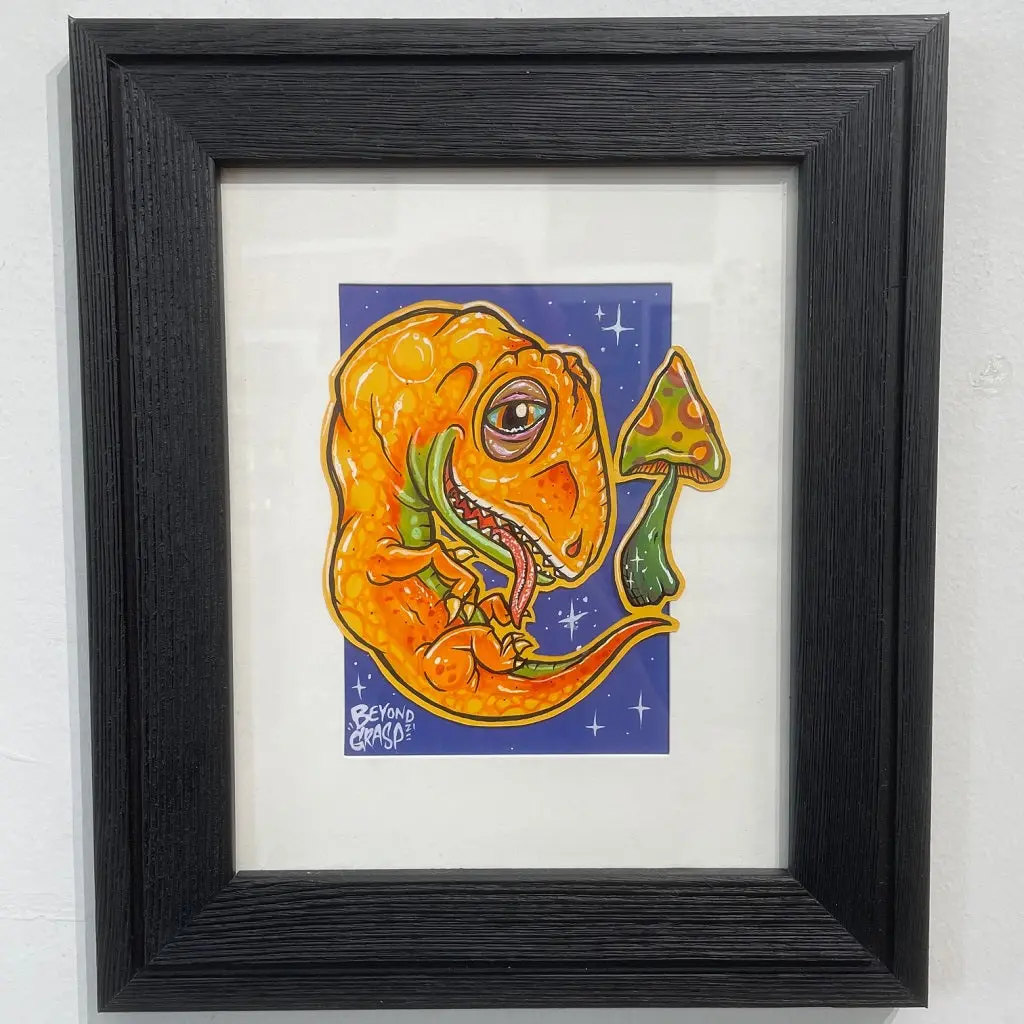 Beyond Grasp Mushroom Dino Painting 1